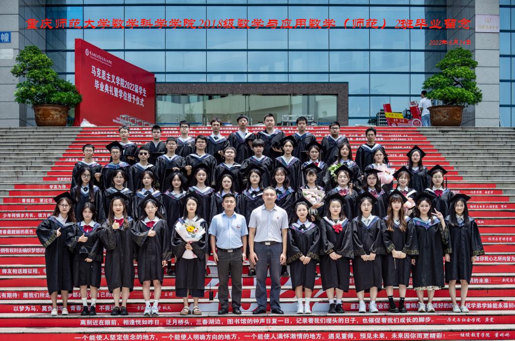 2018级数学与应用数学专业2班毕业