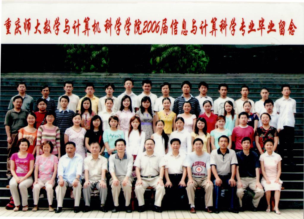 2002级网络管理专业毕业合影
