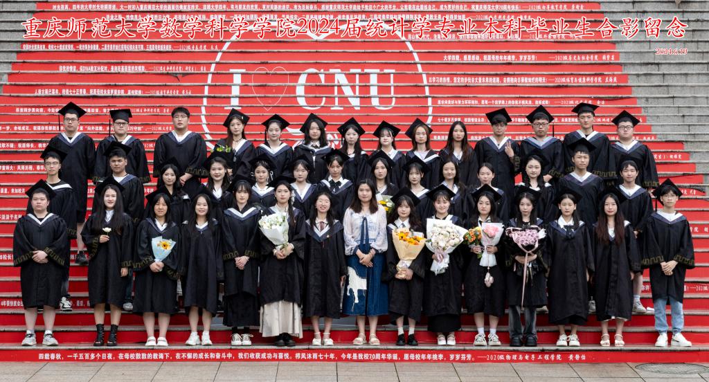 2020级数学与应用数学1班毕业合影